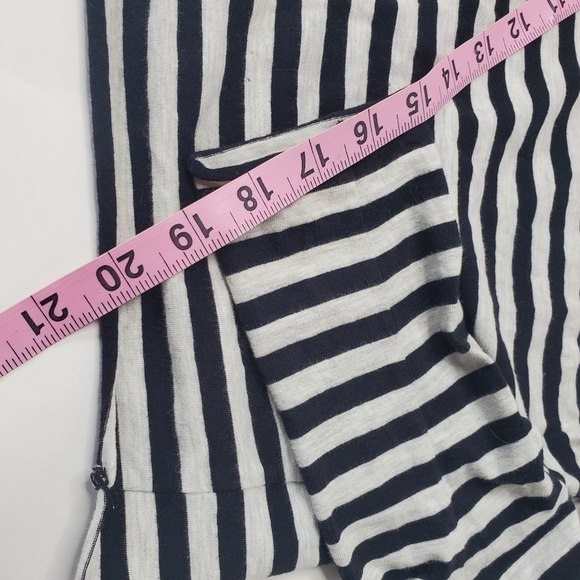 Intimately Free People Women's Size Medium Striped Shirt Open Elbow - Picture 4 of 7